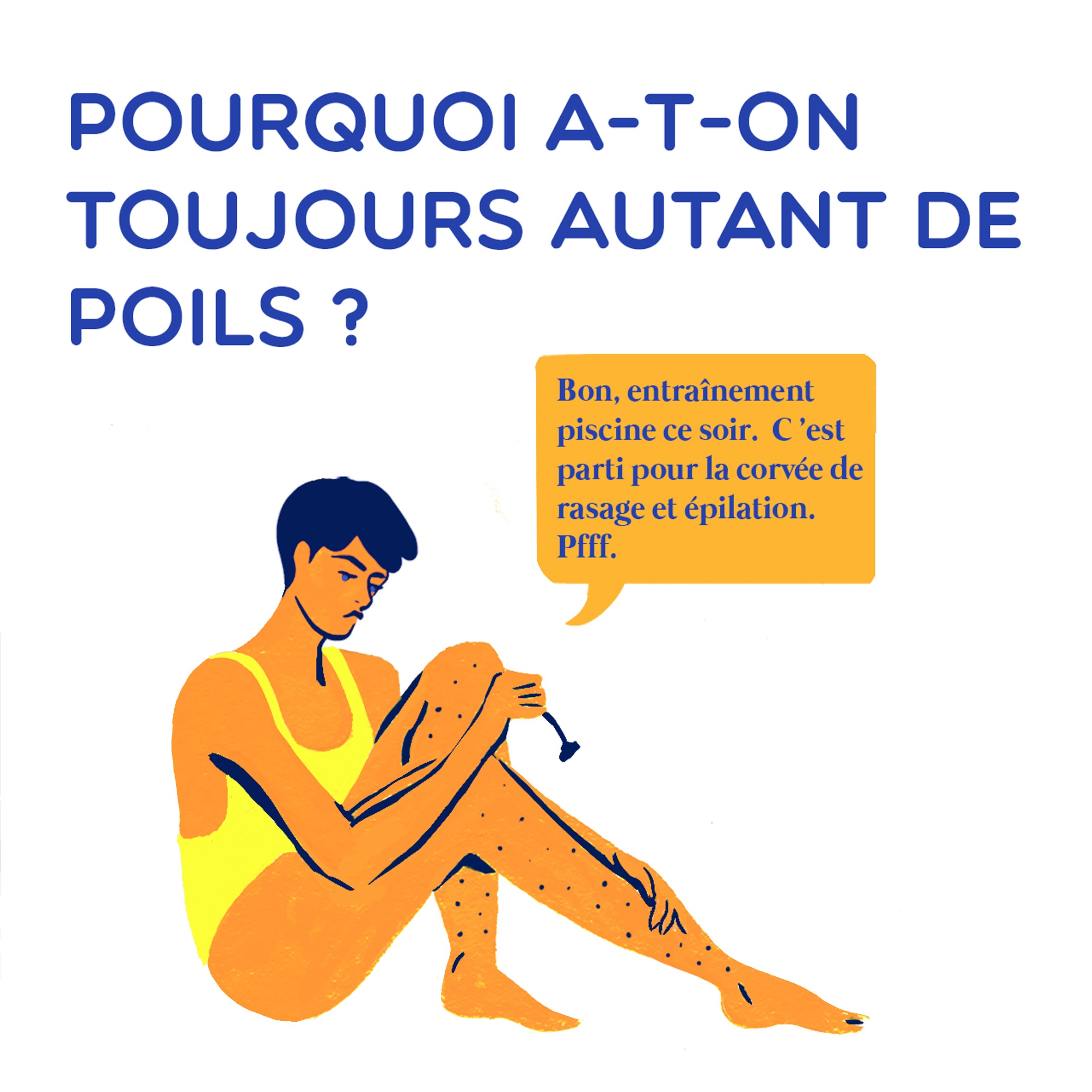 Pourquoi a-t-on des poils ? 